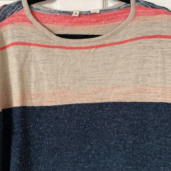 Anthropologie Moth Samedi Linen Blend Sweater - Picture 5 of 6